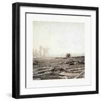 American Civil War: View on Battle Field of Antietam Where Sumner's Corps Charged the Enemy. Scene-null-Framed Giclee Print