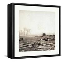 American Civil War: View on Battle Field of Antietam Where Sumner's Corps Charged the Enemy. Scene-null-Framed Stretched Canvas