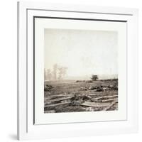 American Civil War: View on Battle Field of Antietam Where Sumner's Corps Charged the Enemy. Scene-null-Framed Giclee Print