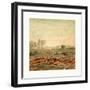 American Civil War: View on Battle Field of Antietam Where Sumner's Corps Charged the Enemy. Scene-null-Framed Giclee Print