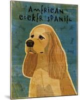 American Cocker Spaniel I-John Golden-Mounted Giclee Print