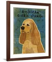 American Cocker Spaniel I-John Golden-Framed Giclee Print