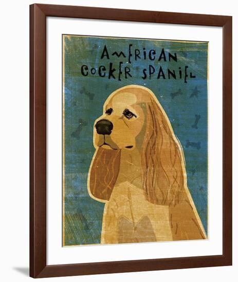 American Cocker Spaniel I-John Golden-Framed Giclee Print