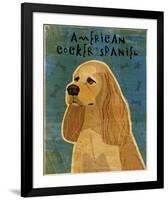 American Cocker Spaniel I-John Golden-Framed Giclee Print