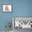 American Cockerpoo Puppy, 8 Weeks Old, Wearing a Father Christmas Hat-Mark Taylor-Framed Photographic Print displayed on a wall