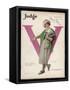 American College Girl or the Vassar Girl of 1922-Guy Hoff-Framed Stretched Canvas