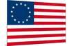 American Colonial National Flag-null-Mounted Art Print