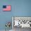 American Colonial National Flag-null-Mounted Poster displayed on a wall