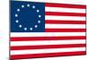 American Colonial National Flag-null-Mounted Poster