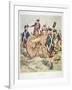 American Continental Army: Artillery Uniforms of 1777-83-Henry Alexander Ogden-Framed Giclee Print