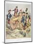 American Continental Army: Artillery Uniforms of 1777-83-Henry Alexander Ogden-Mounted Giclee Print