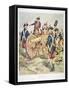 American Continental Army: Artillery Uniforms of 1777-83-Henry Alexander Ogden-Framed Stretched Canvas