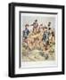 American Continental Army: Artillery Uniforms of 1777-83-Henry Alexander Ogden-Framed Premium Giclee Print