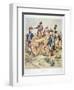 American Continental Army: Artillery Uniforms of 1777-83-Henry Alexander Ogden-Framed Premium Giclee Print