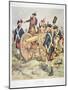 American Continental Army: Artillery Uniforms of 1777-83-Henry Alexander Ogden-Mounted Giclee Print