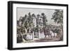 American Country Life: May Morning-Currier & Ives-Framed Giclee Print