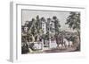 American Country Life: May Morning-Currier & Ives-Framed Giclee Print