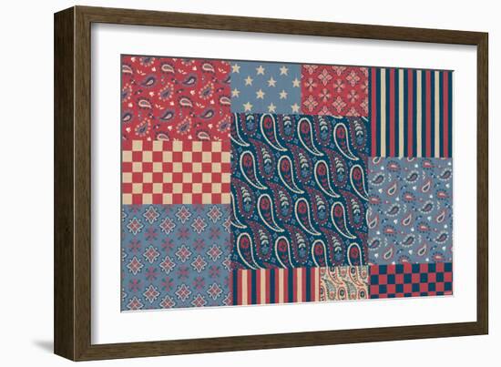 American Country VI-Anne Tavoletti-Framed Art Print