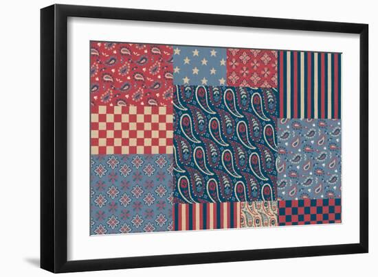 American Country VI-Anne Tavoletti-Framed Art Print