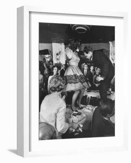American Couples Dancing in Hollywood Nightclub-Ralph Crane-Framed Photographic Print