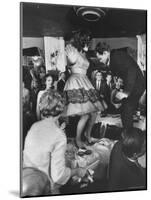 American Couples Dancing in Hollywood Nightclub-Ralph Crane-Mounted Photographic Print