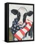 American Cow I-Annie Warren-Framed Stretched Canvas