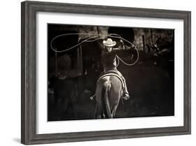 American Cowgirl-Lisa Dearing-Framed Photographic Print