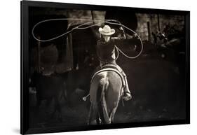 American Cowgirl-Lisa Dearing-Framed Photographic Print