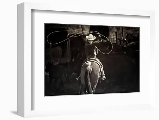 American Cowgirl-Lisa Dearing-Framed Photographic Print