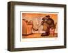 American Coyote in Paris No. 12-Markus Pierson-Framed Collectable Print