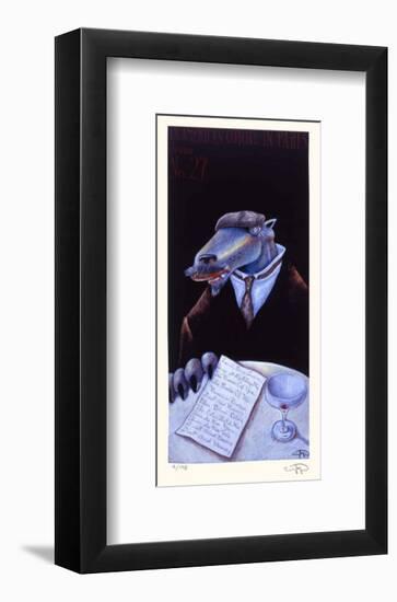 American Coyote in Paris No. 27-Markus Pierson-Framed Collectable Print
