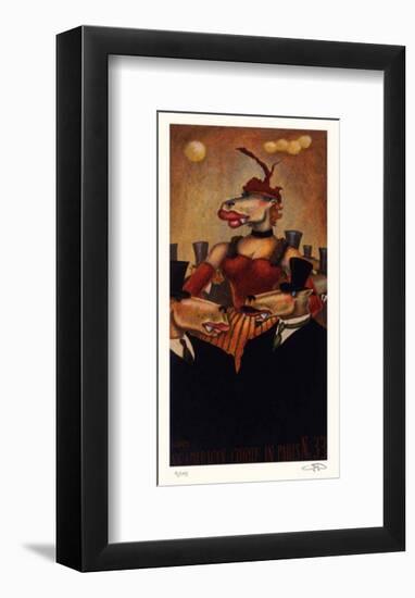 American Coyote in Paris No. 33-Markus Pierson-Framed Collectable Print