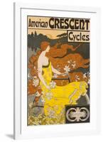 American Crescent Cycles-Ramsdell-Framed Art Print