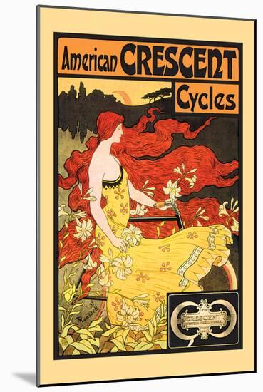 American Crescent Cycles-Fred Ramsdell-Mounted Art Print