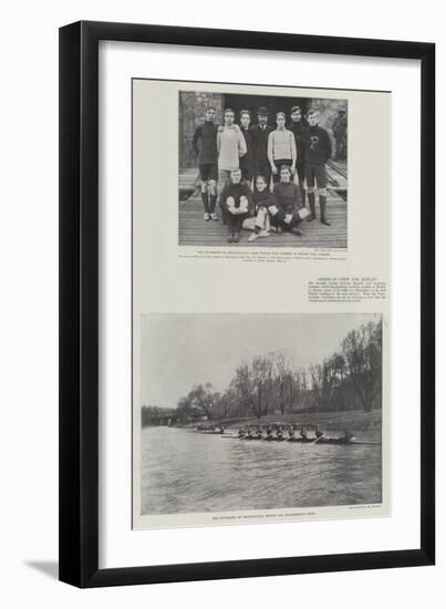 American Crew for Henley-null-Framed Giclee Print