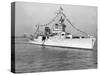 American Cruiser Uss Indianapolis Taken at Anniversary of Statue of Liberty-null-Stretched Canvas