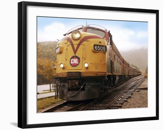 American Diesel Locomotive-Tony Craddock-Framed Photographic Print