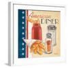 American Diner-Bjoern Baar-Framed Art Print