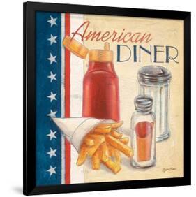 American Diner-Bjoern Baar-Framed Art Print