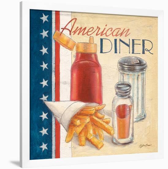 American Diner-Bjoern Baar-Framed Art Print