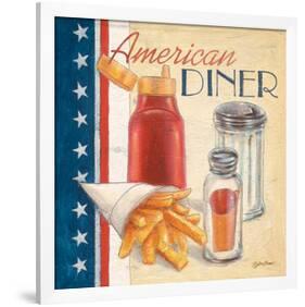 American Diner-Bjoern Baar-Framed Art Print