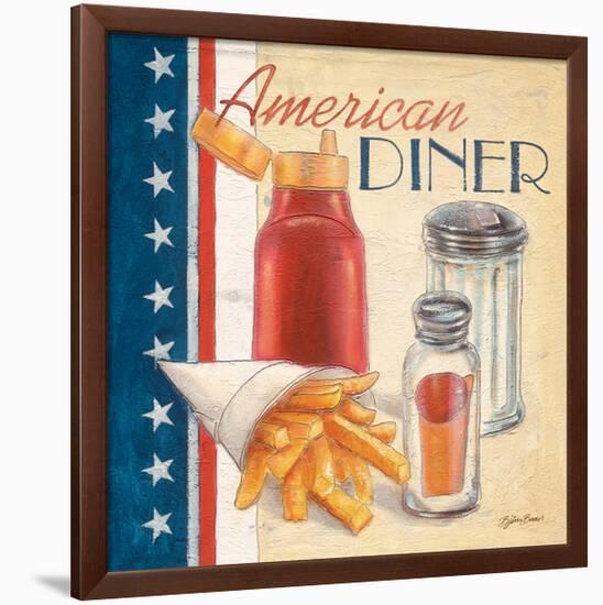 American Diner-Bjoern Baar-Framed Art Print