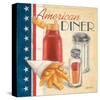 American Diner-Bjoern Baar-Stretched Canvas