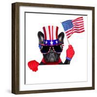 American Dog-Javier Brosch-Framed Photographic Print