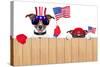 American Dogs-Javier Brosch-Stretched Canvas