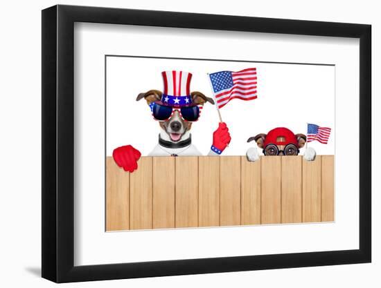 American Dogs-Javier Brosch-Framed Photographic Print