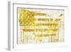 American Dream I-Color Bakery-Framed Giclee Print