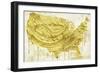 American Dream III-Color Bakery-Framed Giclee Print