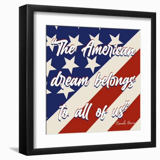 American Dream-Marcus Prime-Framed Art Print