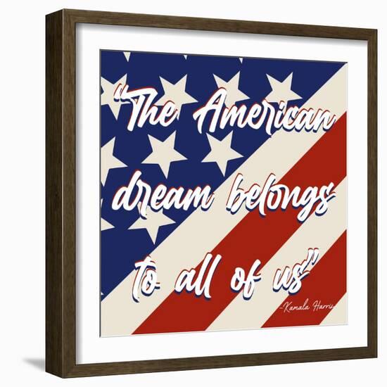 American Dream-Marcus Prime-Framed Art Print